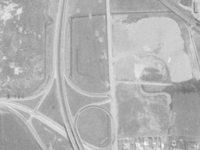 26 Scruttons Road from the air, 1975-1979