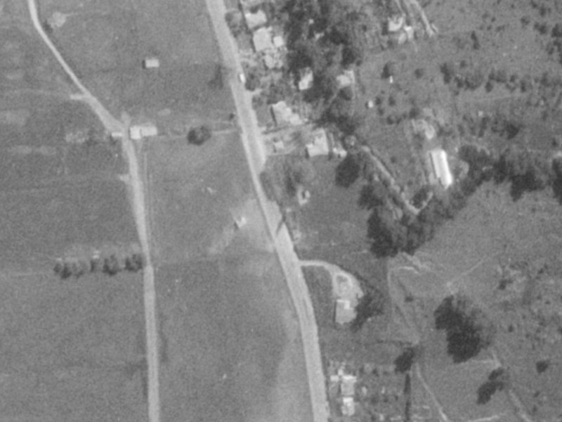 172 Bridle Path Road from the air, 1975-1979