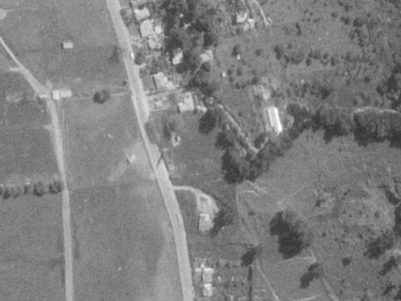 170 Bridle Path Road from the air, 1975-1979