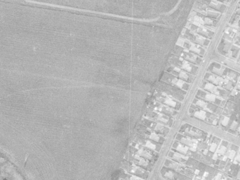 67 Lancewood Drive from the air, 1975-1979