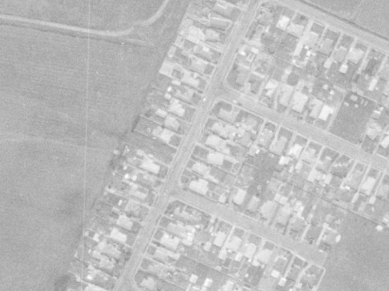 34 Hindess Street from the air, 1975-1979