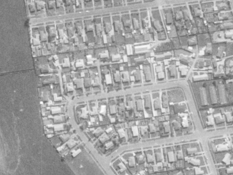 97 Kaiwara Street from the air, 1975-1979