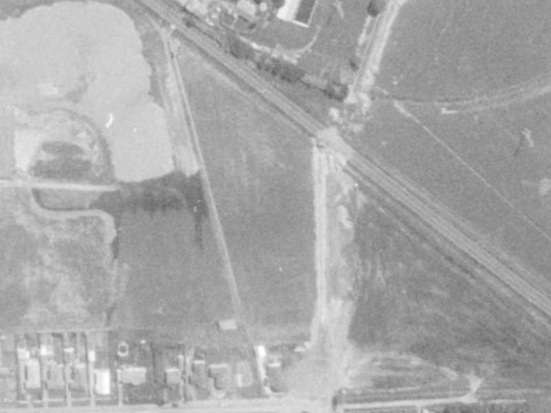 8 Warner Place from the air, 1975-1979