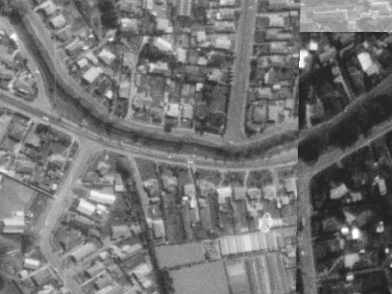 38 Centaurus Road from the air, 1975-1979