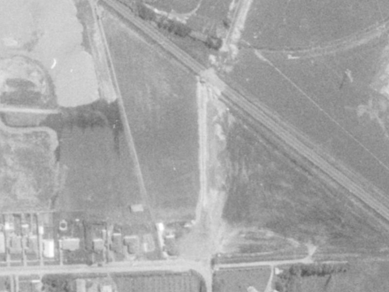 4 Warner Place from the air, 1975-1979