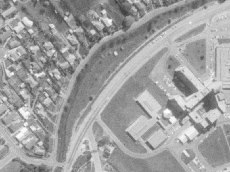 71B Ashgrove Terrace from the air, 1975-1979