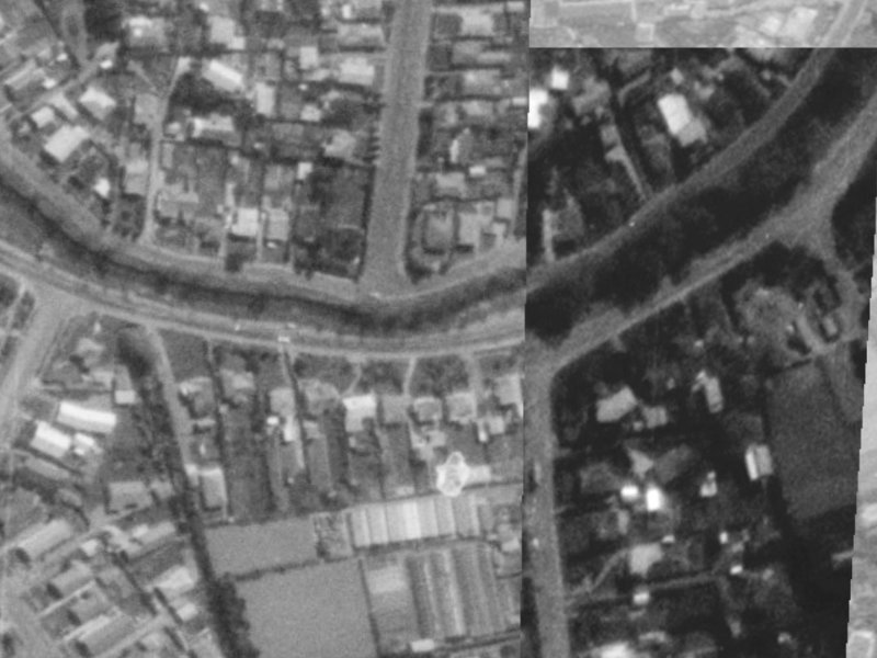50 Centaurus Road from the air, 1975-1979