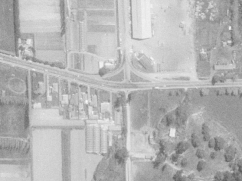 241 Port Hills Road from the air, 1975-1979