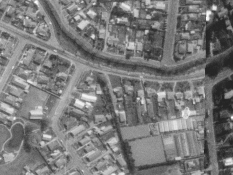 34 Centaurus Road from the air, 1975-1979