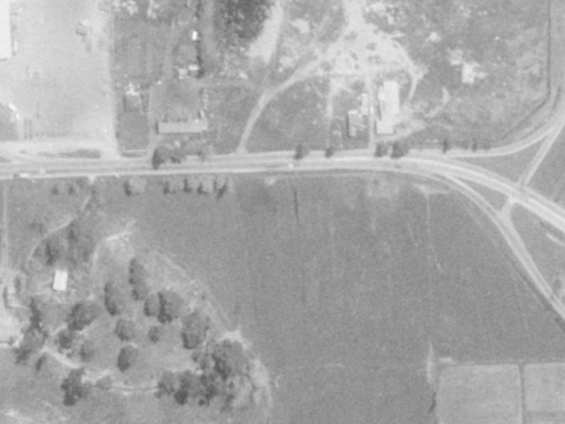 212 Port Hills Road from the air, 1975-1979