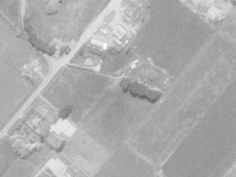 8 Marquess Avenue from the air, 1975-1979