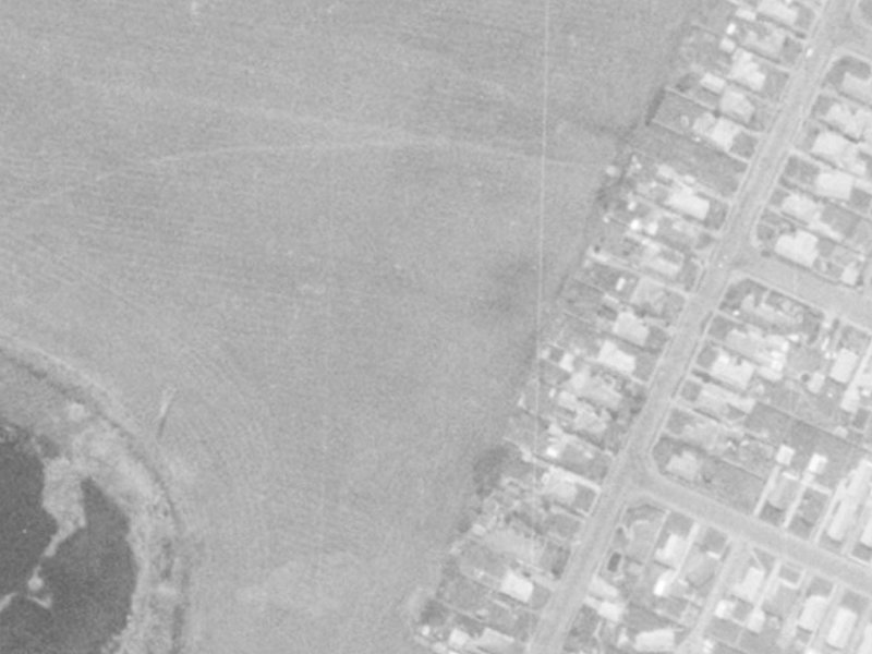77a Lancewood Drive from the air, 1975-1979