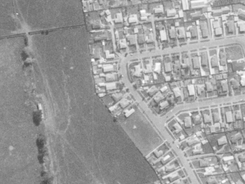 65 Kaiwara Street from the air, 1975-1979