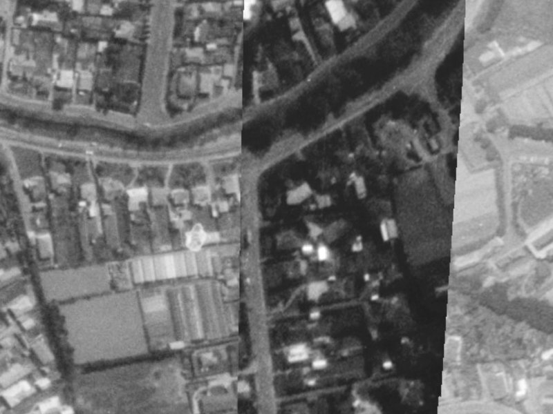 3 Bowenvale Avenue from the air, 1975-1979