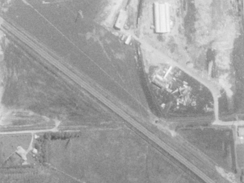 58 Laing Crescent from the air, 1975-1979