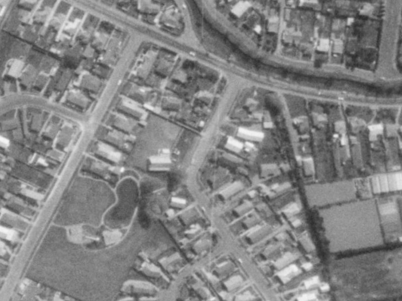 5 Landsdowne Terrace from the air, 1975-1979
