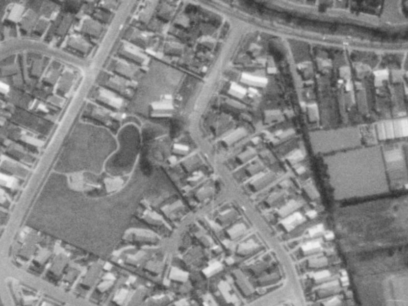 11A Landsdowne Terrace from the air, 1975-1979