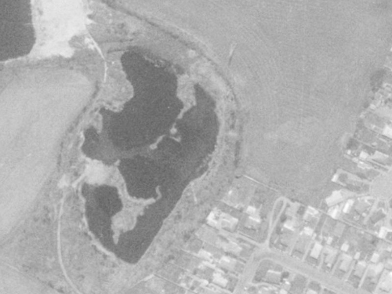 24 Arkwright Place from the air, 1975-1979