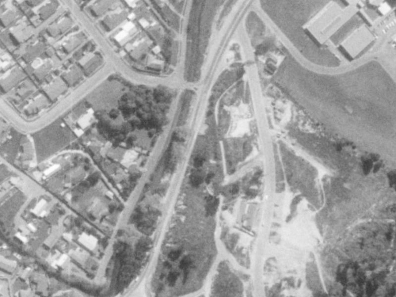35 Ashgrove Terrace from the air, 1975-1979