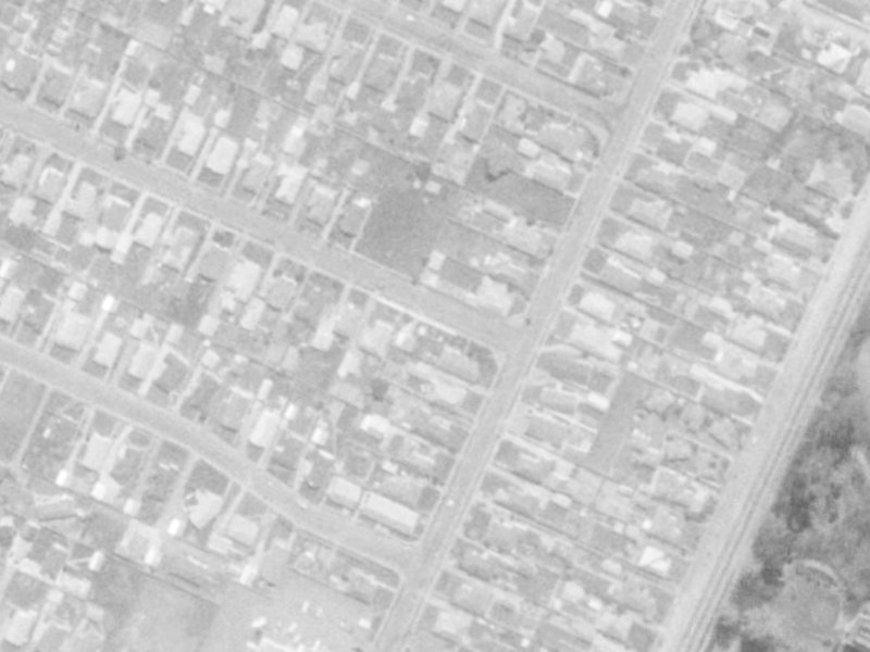 5 Cunningham Place from the air, 1975-1979