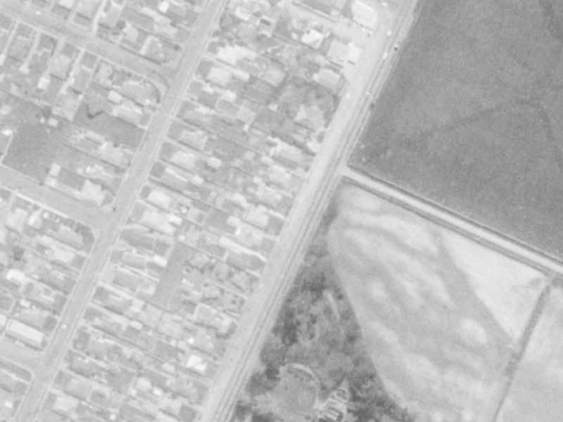 258 Halswell Road from the air, 1975-1979
