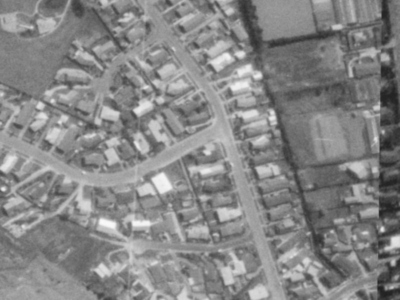 1 Gunns Crescent from the air, 1975-1979