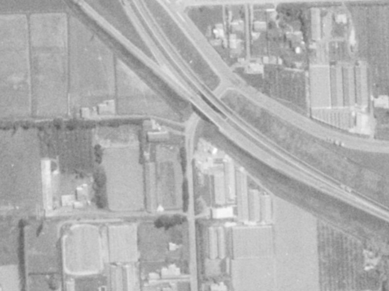 5 Horotane Valley Road from the air, 1975-1979