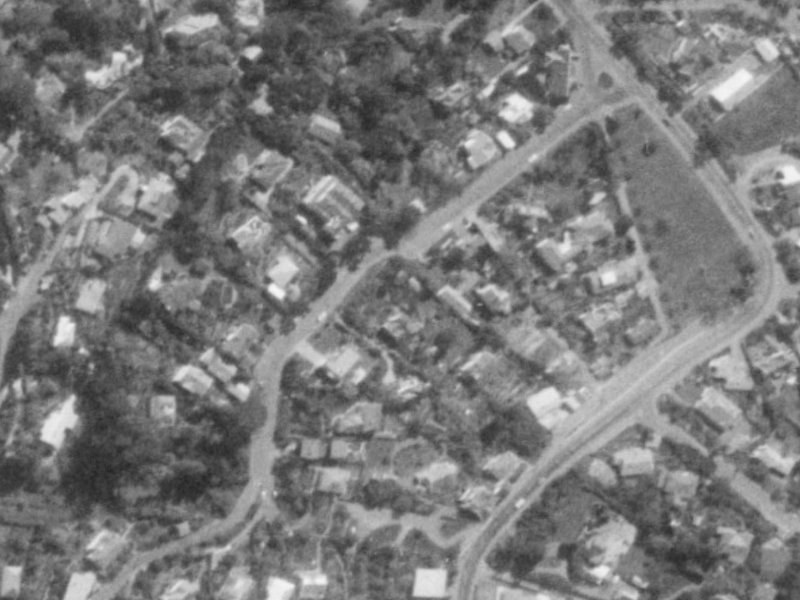 3A MacMillan Avenue from the air, 1975-1979