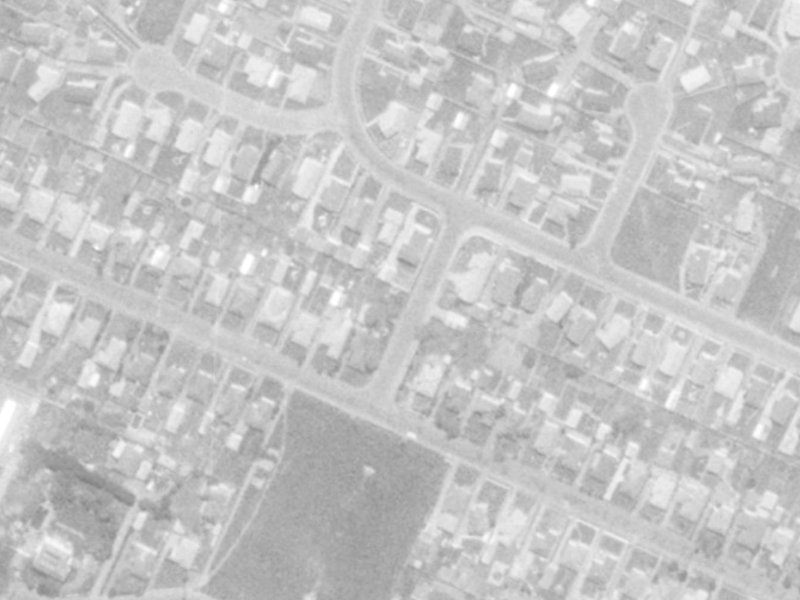 1 Revell Street from the air, 1975-1979