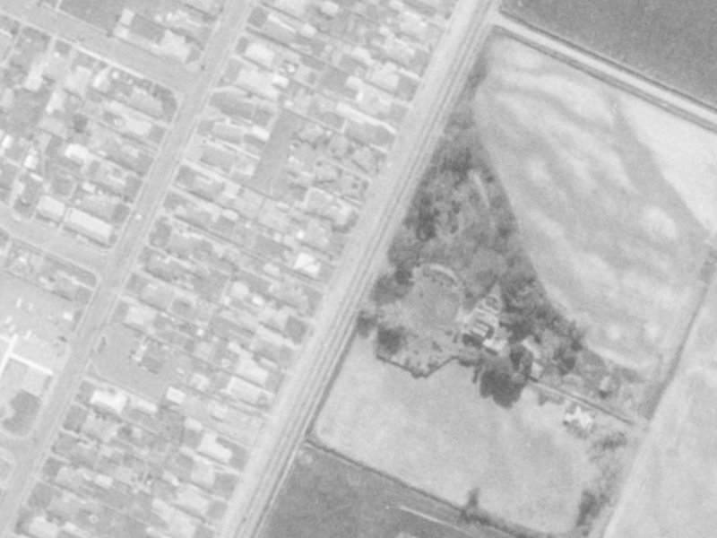 272 Halswell Road from the air, 1975-1979