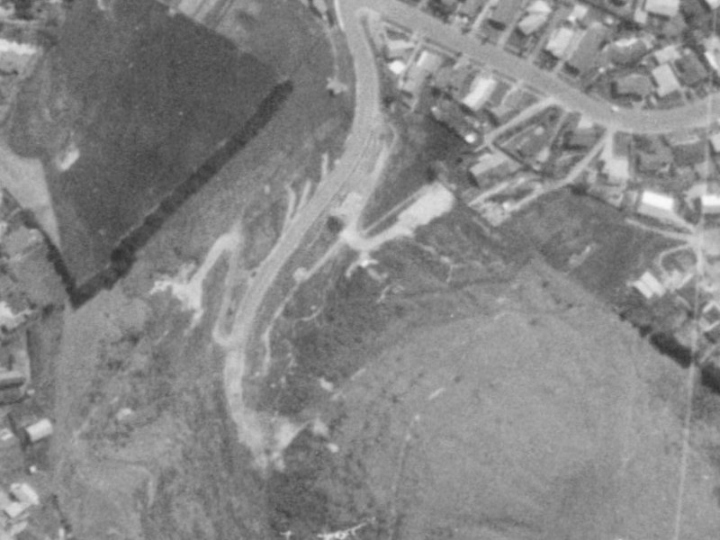 43 Holliss Avenue from the air, 1975-1979
