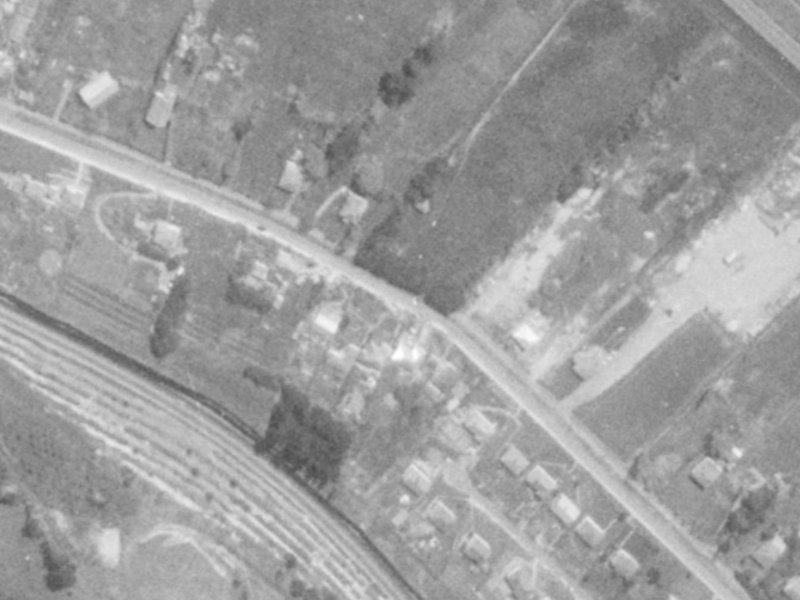 125 Port Hills Road from the air, 1975-1979