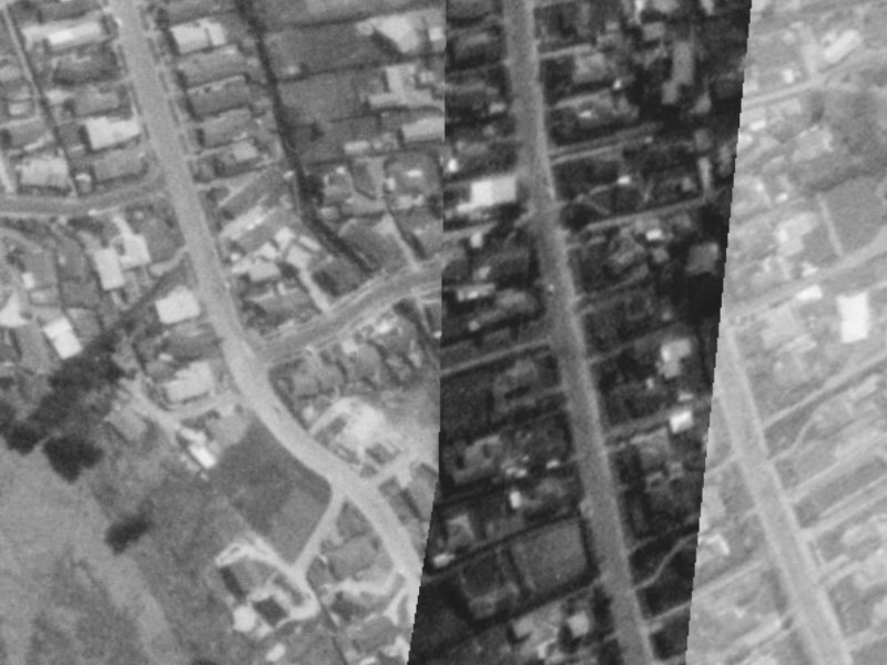 8B Wedgewood Avenue from the air, 1975-1979