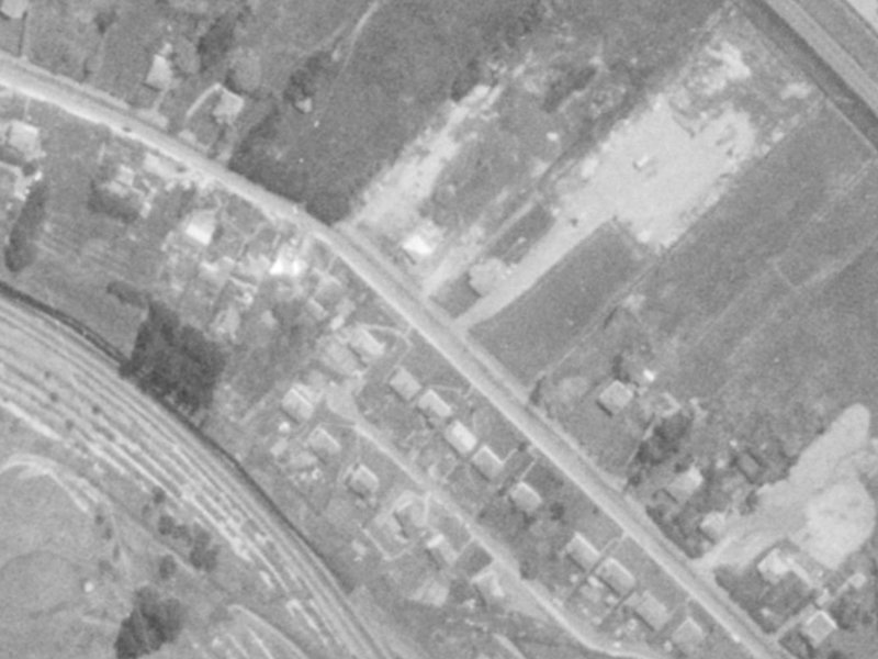 116 Port Hills Road from the air, 1975-1979
