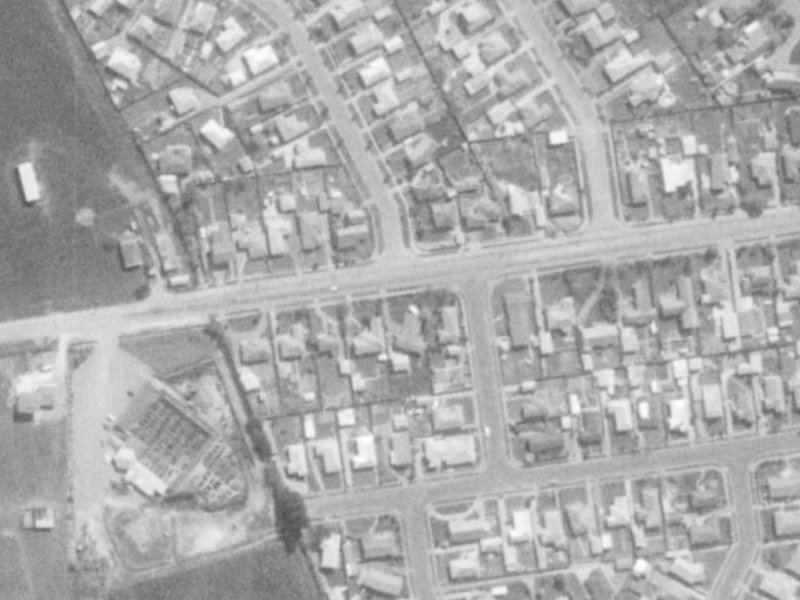195 Cashmere Road from the air, 1975-1979