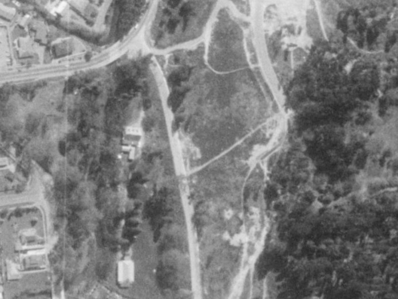 10 Shalamar Drive from the air, 1975-1979