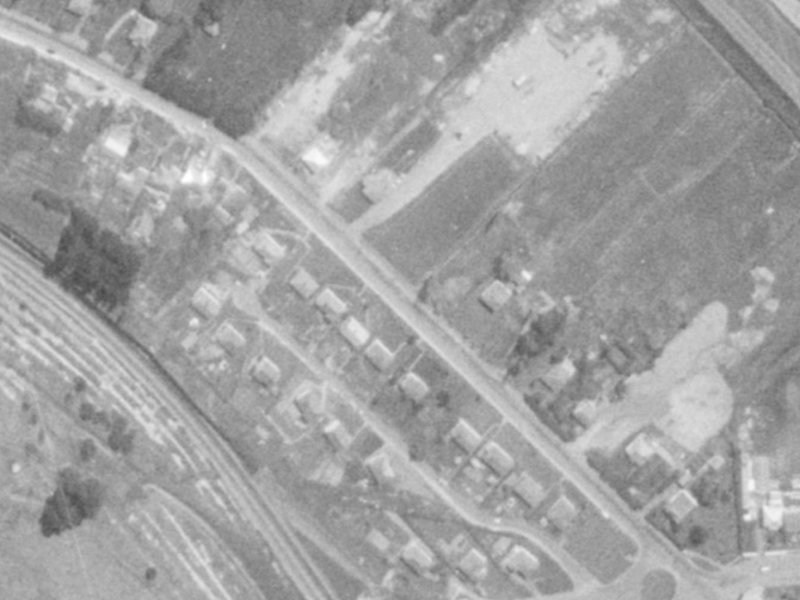 114 Port Hills Road from the air, 1975-1979