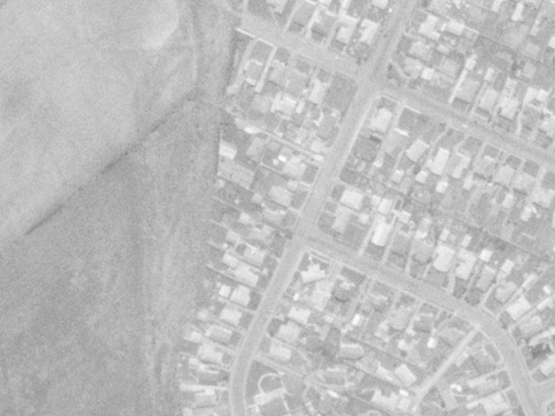 173 Wales Street from the air, 1975-1979