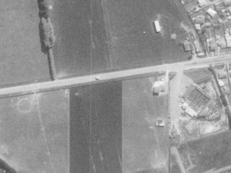 217 Cashmere Road from the air, 1975-1979