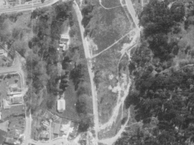 15 Shalamar Drive from the air, 1975-1979