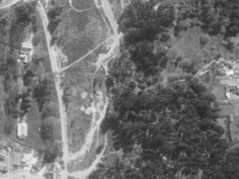 6 Lucknow Place from the air, 1975-1979