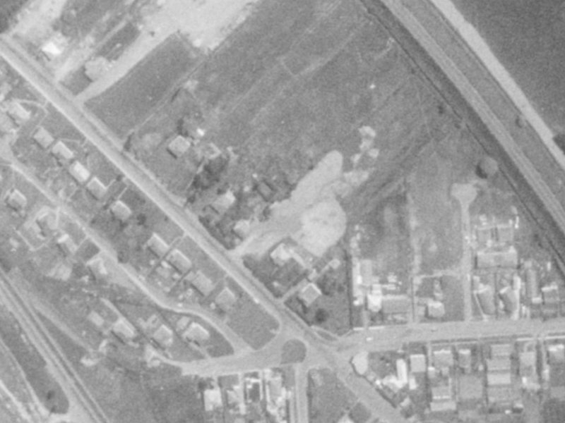 4 Stedley Place from the air, 1975-1979