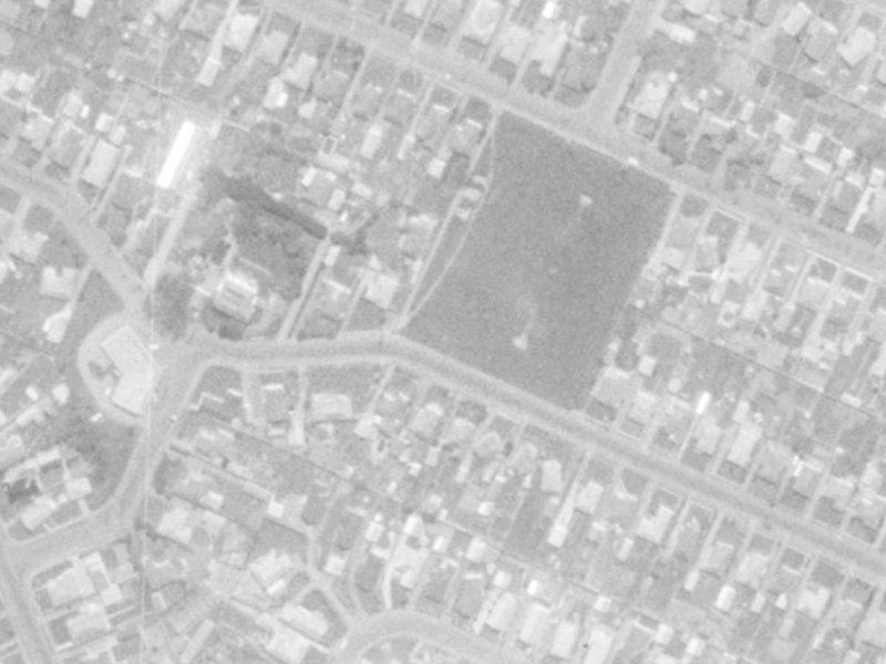 47 Nottingham Avenue from the air, 1975-1979