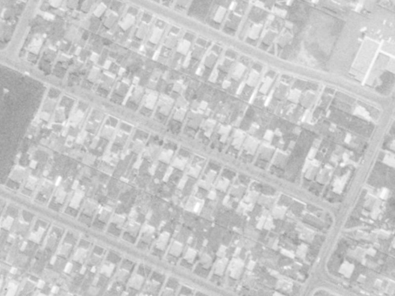 17 Checketts Avenue from the air, 1975-1979