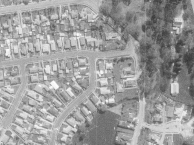 4 Waiau Street from the air, 1975-1979