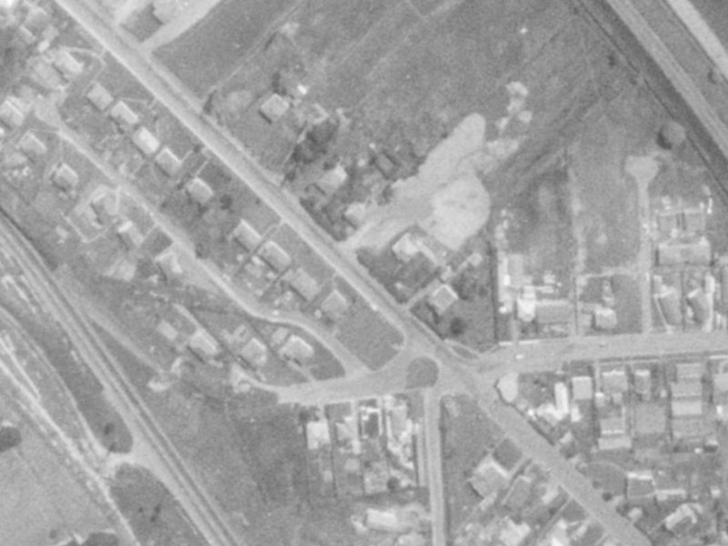 96 Port Hills Road from the air, 1975-1979