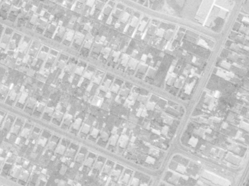 9 Checketts Avenue from the air, 1975-1979