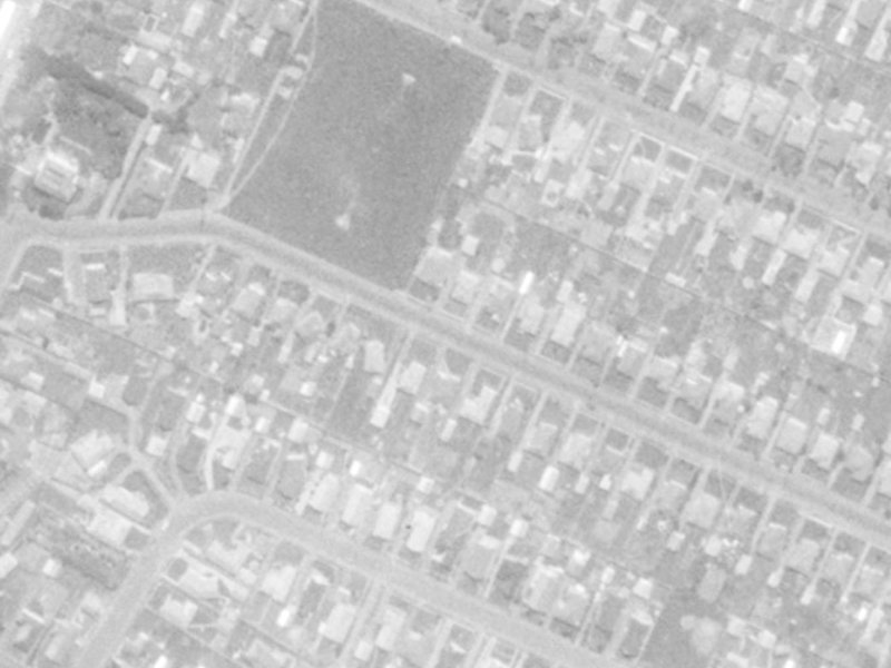 35 Nottingham Avenue from the air, 1975-1979