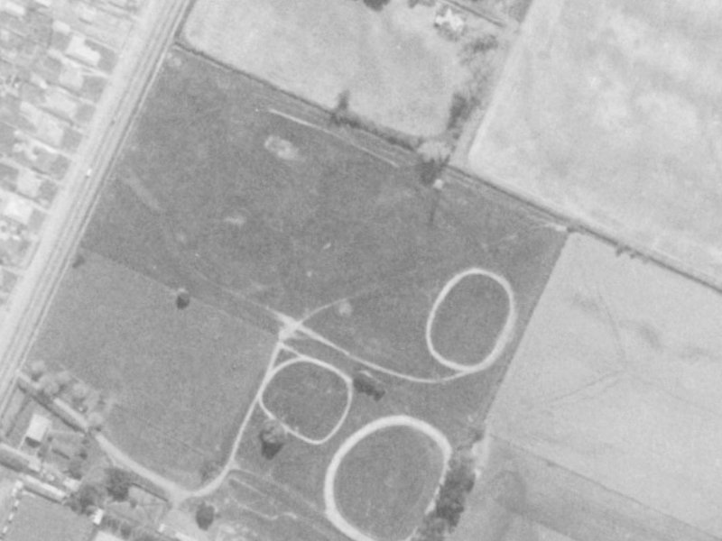 2 Hyde Place from the air, 1975-1979