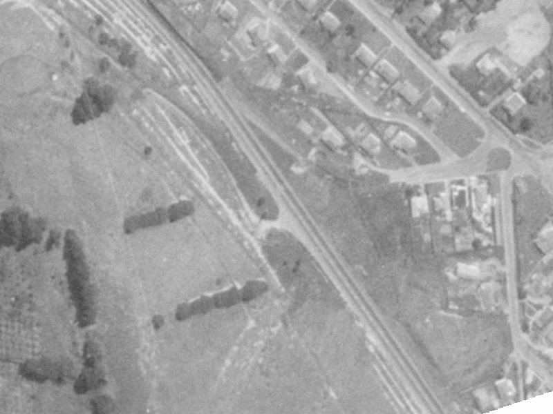84 Martindales Road from the air, 1975-1979